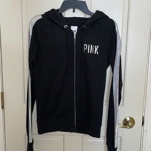 Ladies PINK Zipper Hoodie